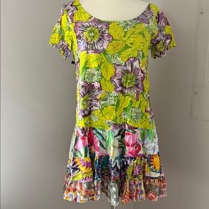 Jams World Patchwork Floral Dress – Medium